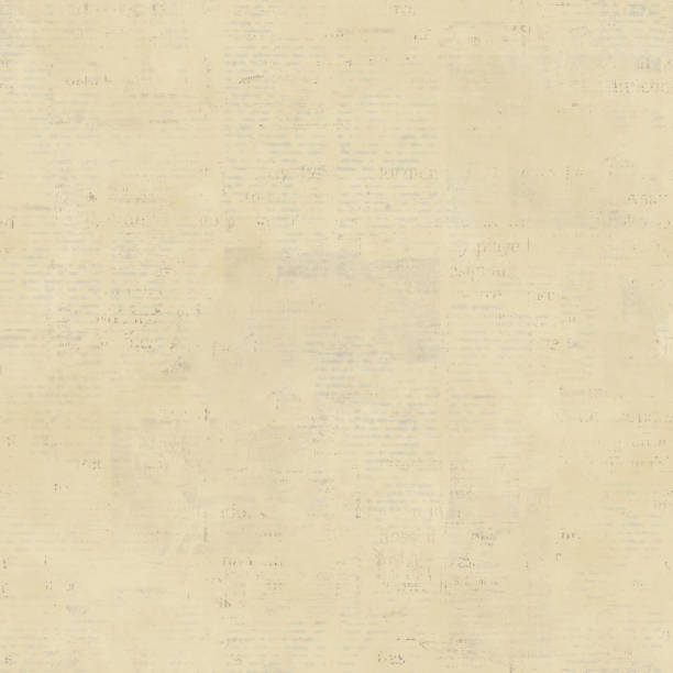 istock Newspaper seamless pattern with old vintage paper texture background 1460838701