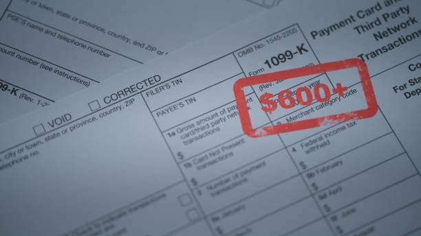 istock IRS 1099-K TAX FORM 1460839452
