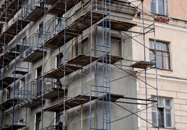 istock Renovation residential apartment building 1460841402