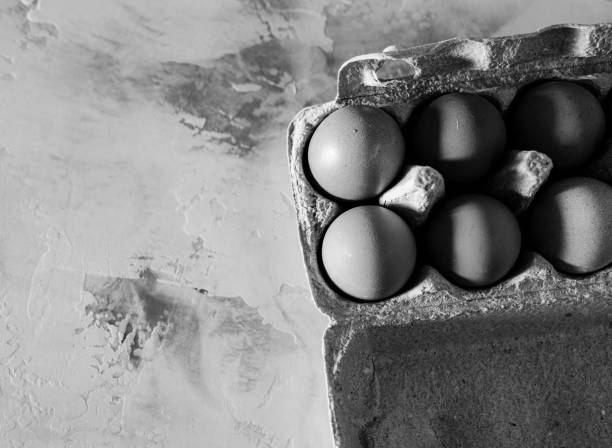 packaging with rustic eggs