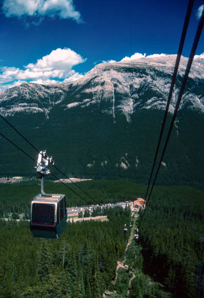 istock Banff National Park - Cable Car - 1989 1460846527