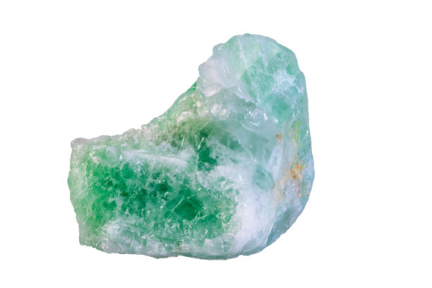 istock Isolated green aventurine  crystal stone 1460849367
