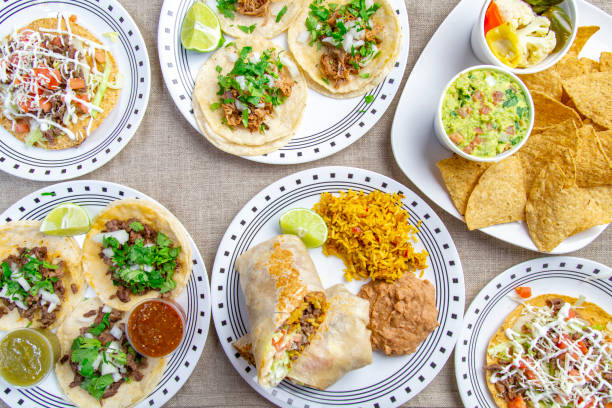 istock Mexican Food Feast 1460850344