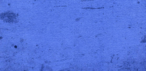 Beautiful Abstract Grunge Decorative Navy Blue Dark Stucco Wall Background. Art Rough Stylized Texture Banner With Space For Text