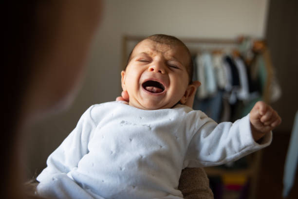 istock Family with baby at home 1460852855