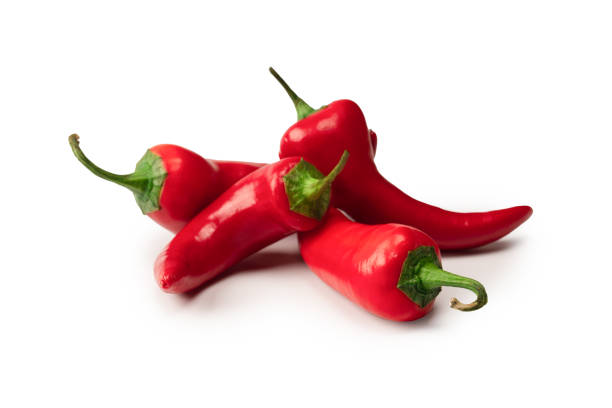 istock Red hot chili pepper isolated on a white background. 1460862540