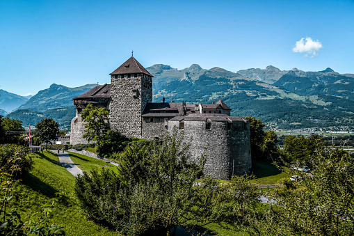 Beautiful view of Bobolice castle, Niegowa, Poland. High quality photo