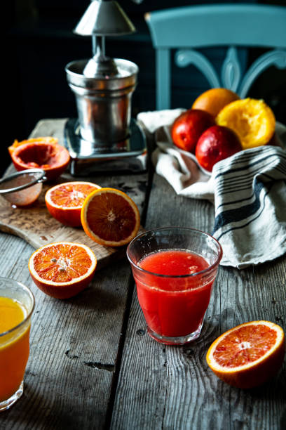 istock Blood orange fresh juice 1460867752