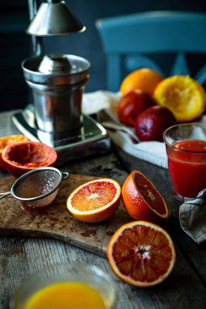 istock Blood orange fresh juice 1460867786