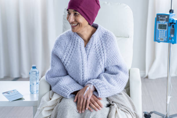 istock Senior Woman Undergoing Chemotherapy 1460874685