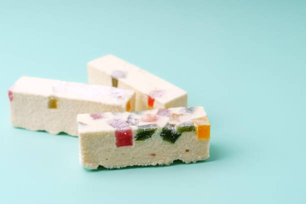 istock White pastille with multi-colored marmalade and candied fruits inside 1460878185