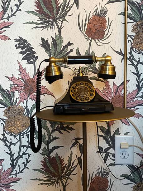 istock Old fashioned land line telephone 1460881341