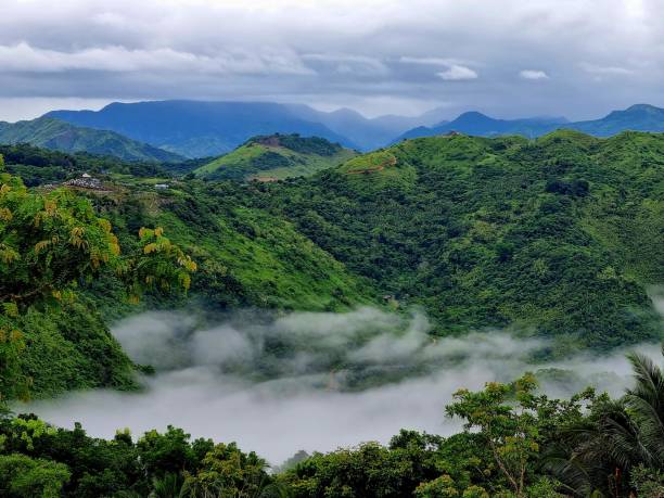 istock Sea of cloud view from the mountain top 1460885049