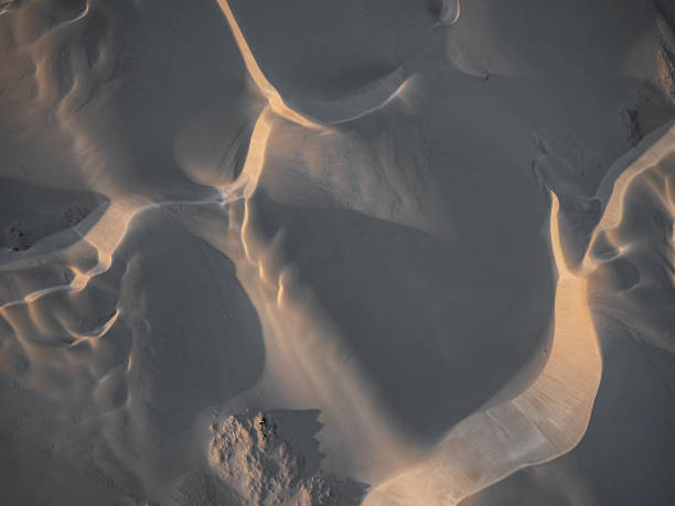 istock Aerial abstract of sand dunes 1460894585