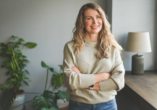 istock Beautiful middle aged woman 1460894602