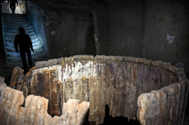 Old basements of the underground Orte