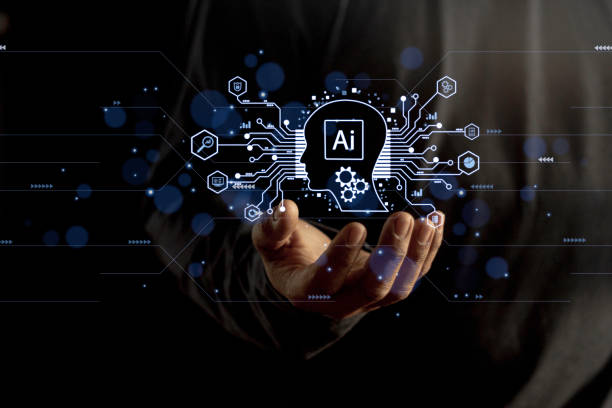 istock Businessman touching digital chatbot for provide access to information and data in online network, application and global connection, AI, Artificial intelligence, innovation and technology. 1460902974