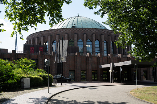 Düsseldorf, Germany - June 28, 2022: The Tonhalle, a concert hall.