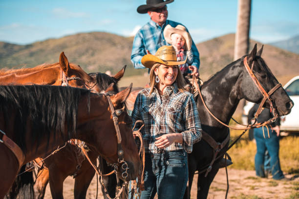 istock Family Day at the Rodeo 1460945199