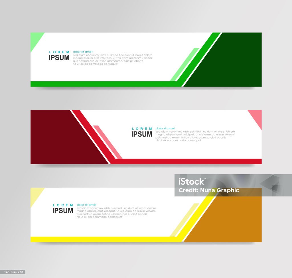 Abstract Banner Frame Vector Abstract Banner Stock Illustration - Download Image Now ...