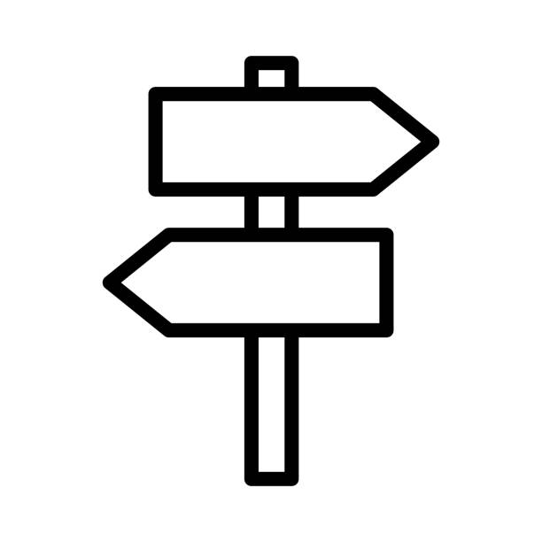 Direction With Distance Sign 270+ Road Sign Distance Sign Directional Sign Blank Stock Photos ...