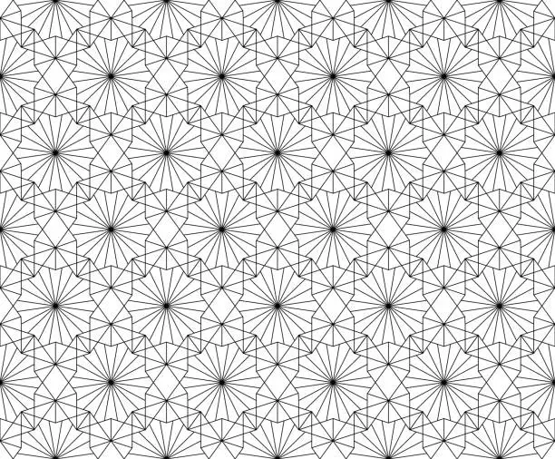 Vector illustration of ornate pattern