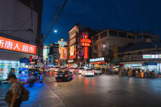 istock Chinatown in Bangkok at night 1460965675