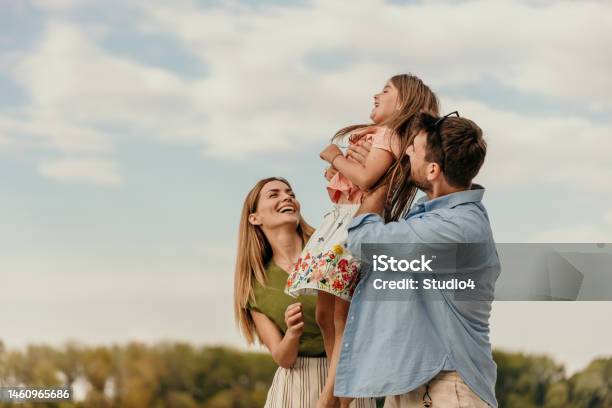 Seeing Your Daughter Happy Is A Remarkable Feeling Stock Photo - Download Image Now - Family, Happiness, Cheerful