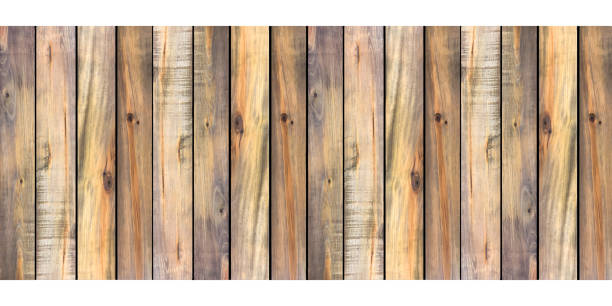 istock Wooden or Timber fence, wall  picket textures background. 1460968892