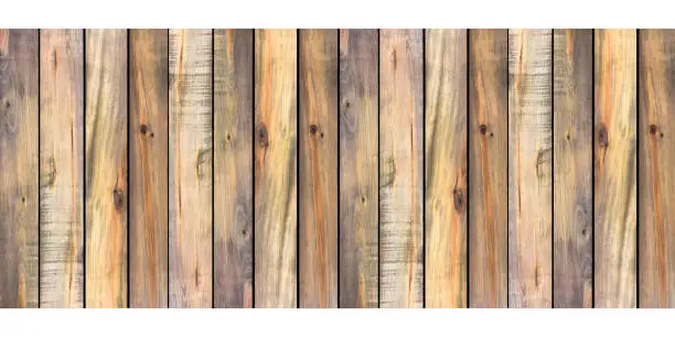 Wooden or Timber fence, wall  picket textures background.