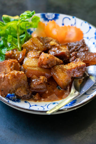 istock Phuket style braised pork belly - Moo Hong 1460978104