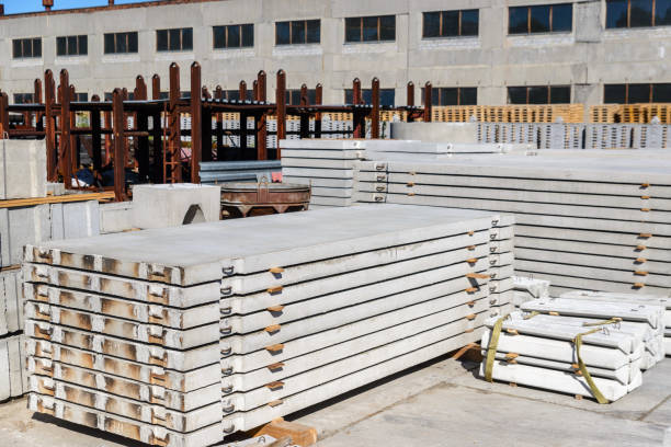 istock A stack of pdn road slabs at a factory warehouse. 1460984127