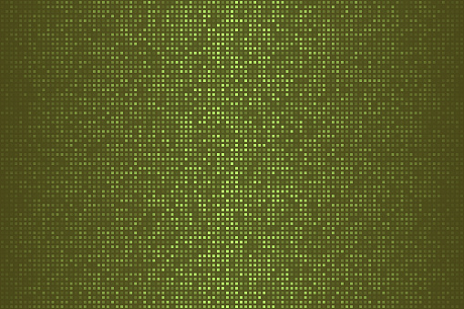 Modern and trendy background. Halftone design with a lot of small square dots and beautiful color gradient. This illustration can be used for your design, with space for your text (colors used: Green, Brown). Vector Illustration (EPS file, well layered and grouped), wide format (3:2). Easy to edit, manipulate, resize or colorize. Vector and Jpeg file of different sizes.