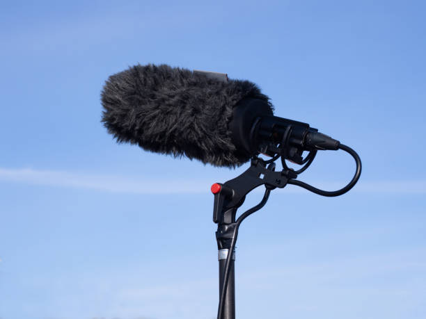 istock gun mic for tv recording 1460997046