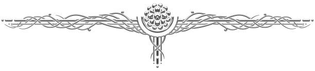 istock Art Deco style border with a silver flower 1461000669