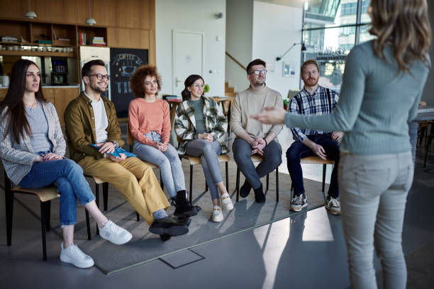 istock Group therapy in the office! 1461000713