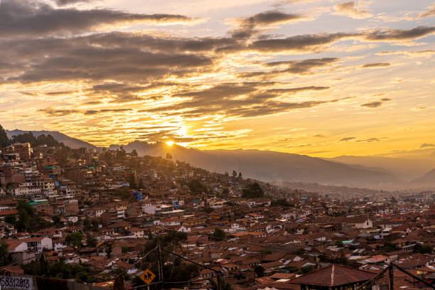 istock Shot of Cusco, Peru during the sunset 1461001354