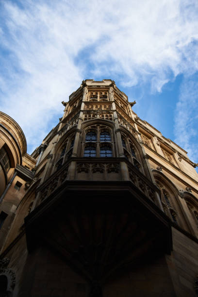 istock Vertical low-angle shot of the building facade. 1461005016