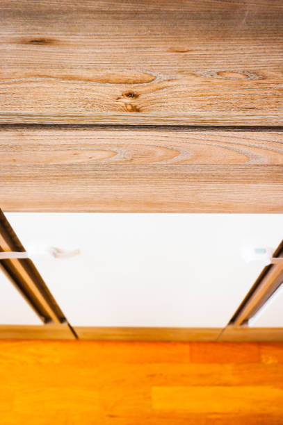 istock Top view of a kitchen table with shelves 1461025617