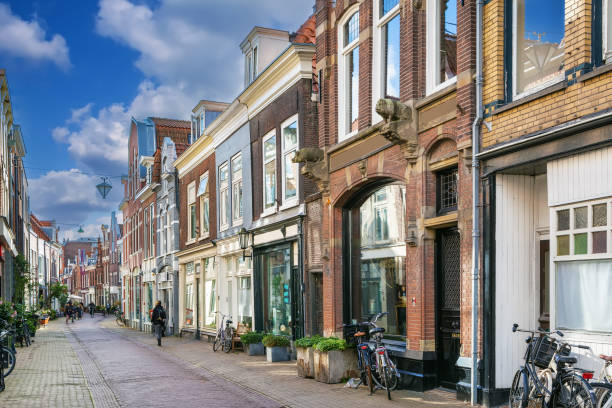 istock Street in Haarlem, Netherlands 1461027321