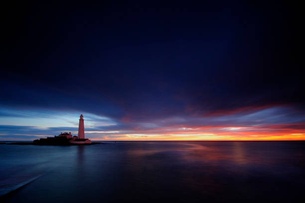 istock St. Mary's Lighthouse Sunrise 1461028412