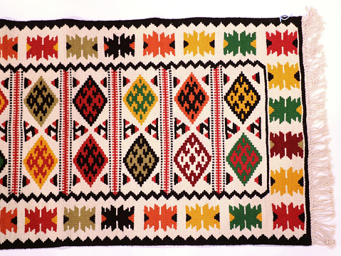 Antique Navajo Rug Design Detail (1930s)