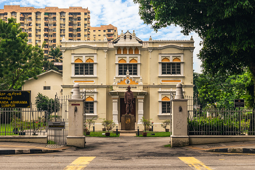 January 11, 2023: The Vivekananda Ashrama in Brickfields, Kuala Lumpur, Malaysia, is an institution started by Jaffna Tamil immigrants in 1904 in honor of an Indian monk, Swami Vivekananda.
