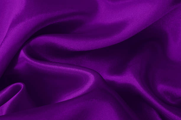 istock Purple fabric cloth texture for background and design art work, beautiful crumpled pattern of silk or linen. 1461039577