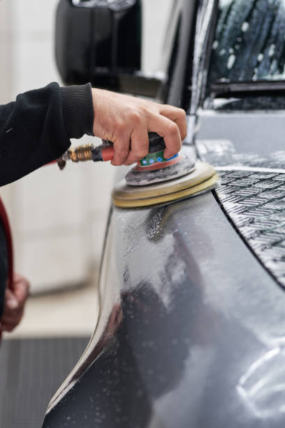istock Car wash detailing polish 1461046737
