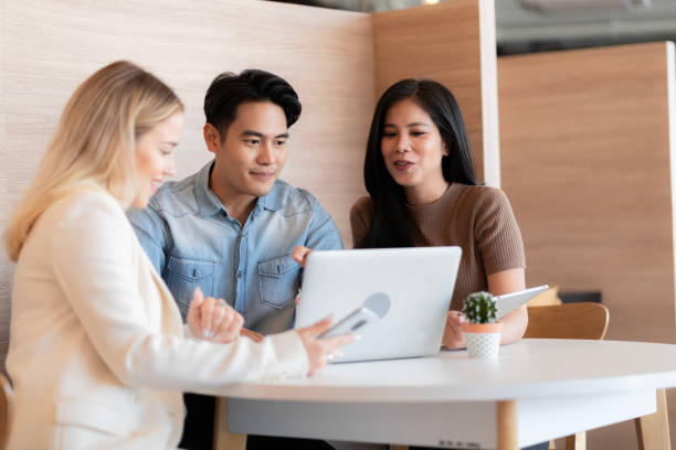 istock Young students researching inventions with modern technology in university libraries. 1461047546