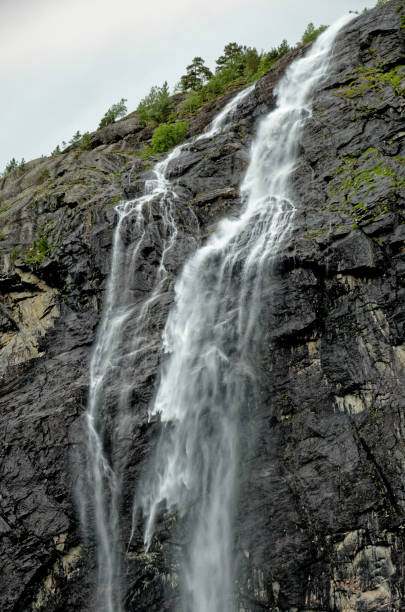 istock Travel destination Norway - Waterfall - Jostedalsbreen National Park 1461048912