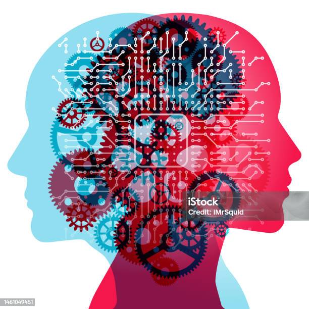 Machine Learning 02 Stock Illustration - Download Image Now - Abstract ...