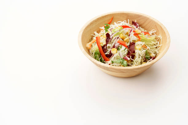 istock Shredded cabbage and colorful vegetable salad 1461061424