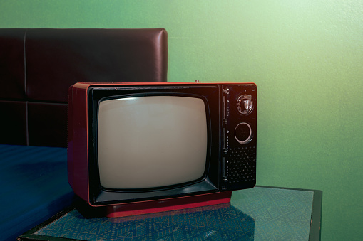Minimalistic vintage tv
